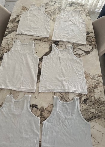 Erkek çocuk pamuklu kolsuz atlet fanila 8 yaş - Görsel 4