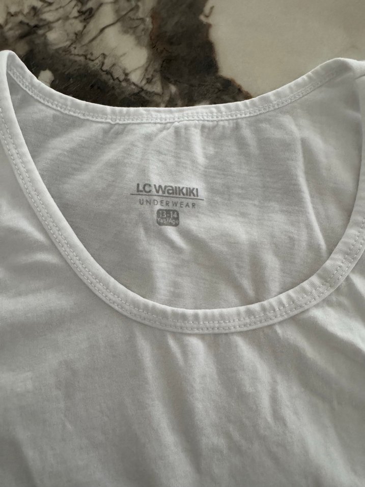 LCW 13 14 yaş erkek çocuk pamuklu atlet fanila  - Görsel 2