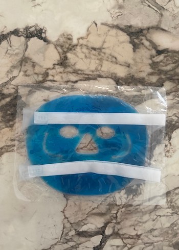Mavi Soğuk Jel Yüz Maskesi  - Görsel 2