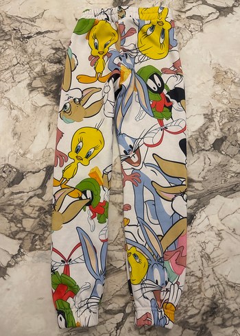 Renkli Çizgi film Karakterleri Baskılı Eşofman Altı - Görsel 2