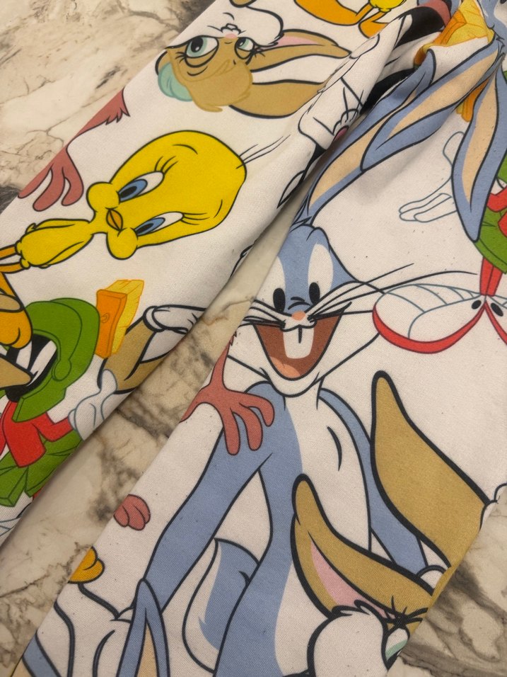 Renkli Çizgi film Karakterleri Baskılı Eşofman Altı - Görsel 4