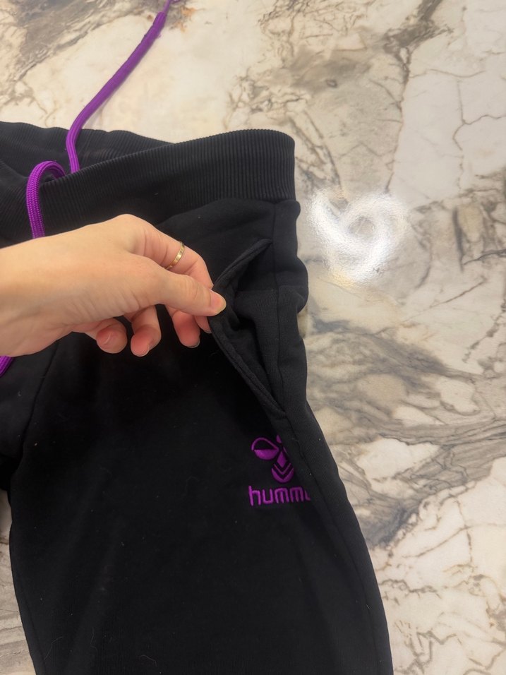 Orijinal Hummel XS penye eşofman altı - Görsel 4