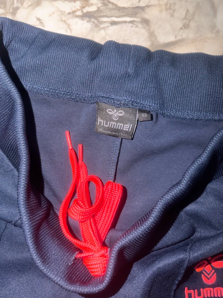 Hummel lacivert, şerit detaylı Eşofman altı - Görsel 4