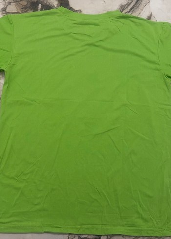 Yeşil M beden penye tişört NICLONTBEAR - Görsel 3