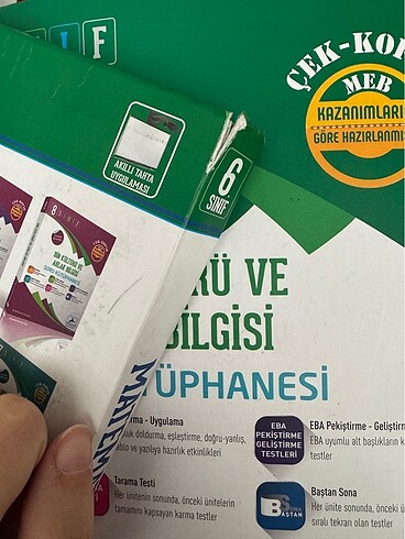 6. Sınıf Matematik Türkçe Din Kültürü ve Ahlak Bilgisi Soru kütü - Görsel 5