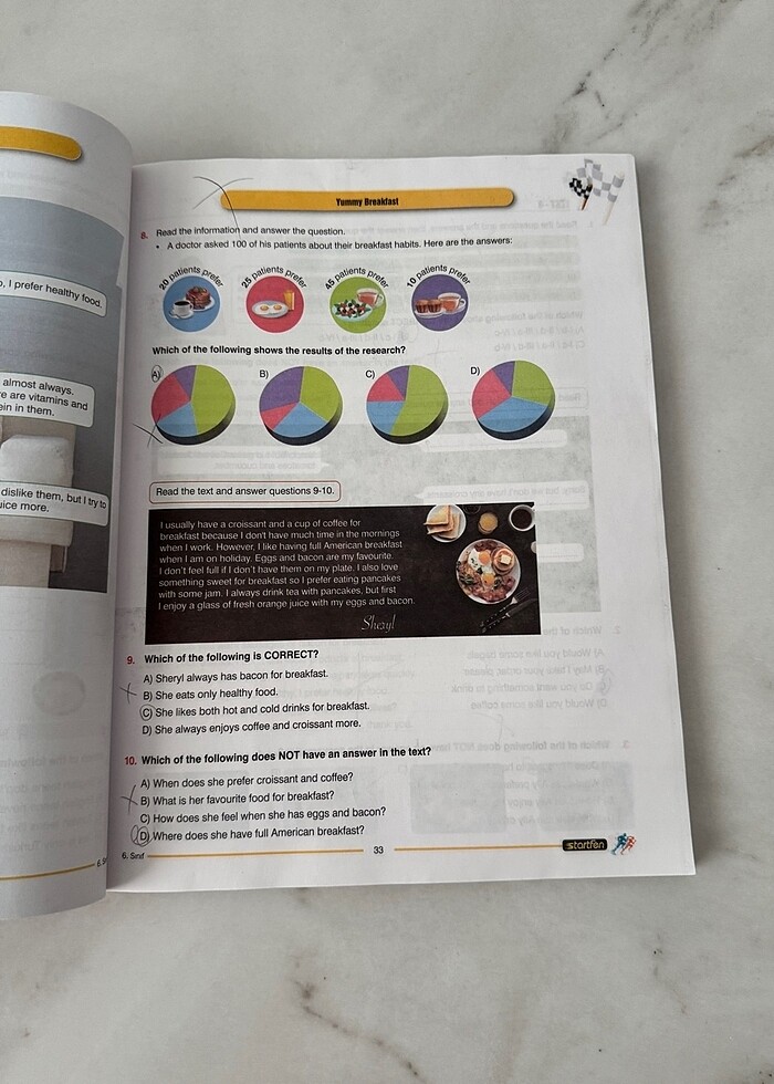 6. Sınıf İngilizce Soru Bankası - Görsel 3