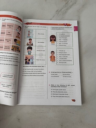 6. Sınıf İngilizce Soru Bankası - Görsel 2