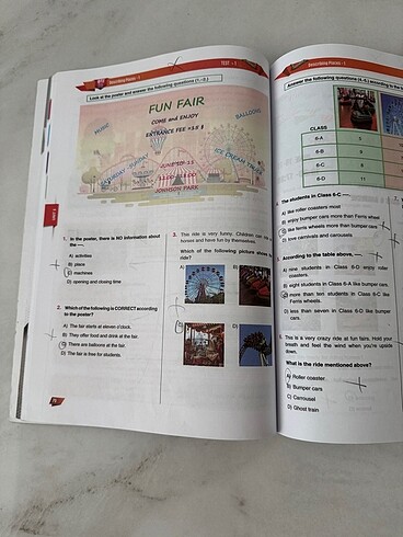 6. Sınıf İngilizce Soru Bankası - Görsel 3