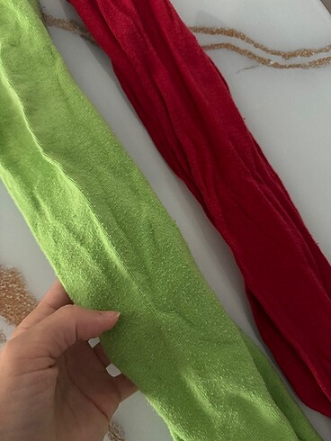 6 7, 8 9 yaş içlik yeşil ve kırmızı - Görsel 3