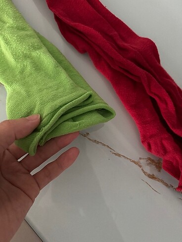 6 7, 8 9 yaş içlik yeşil ve kırmızı - Görsel 6