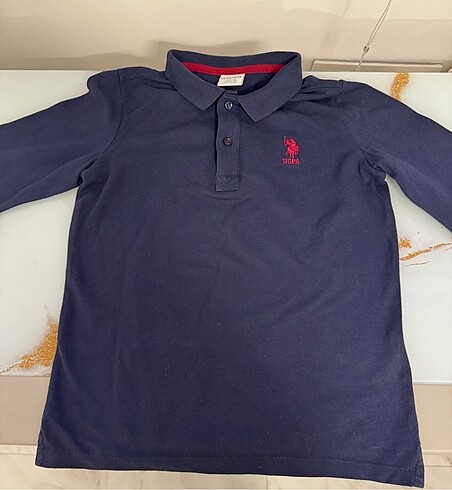 Orijinal Polo lacivert basic sweatshirt 9 10 yaş.
