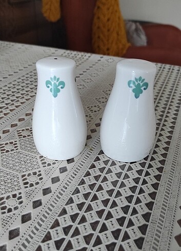 Karaca tuzluk seti / baharat seti