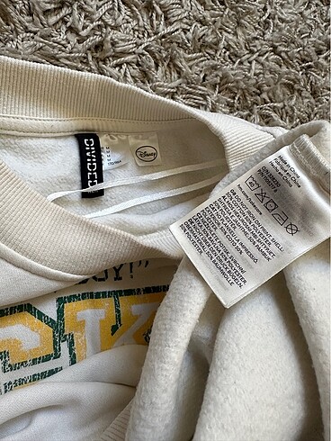 m Beden H&M Orijinal Sweatshirt M beden