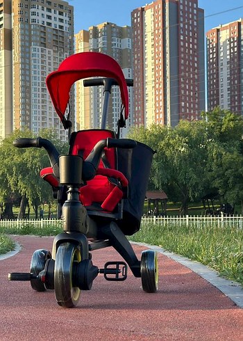 9- 18 kg Beden kırmızı Renk SIFIR DOONA MÜADİLİ ÇOCUK BİSİKLETİ