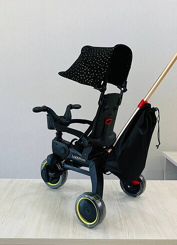 0 - 13 kg Beden siyah Renk SIFIR DOONA MUADİLİ ÇOCUK BİSİKLETİ