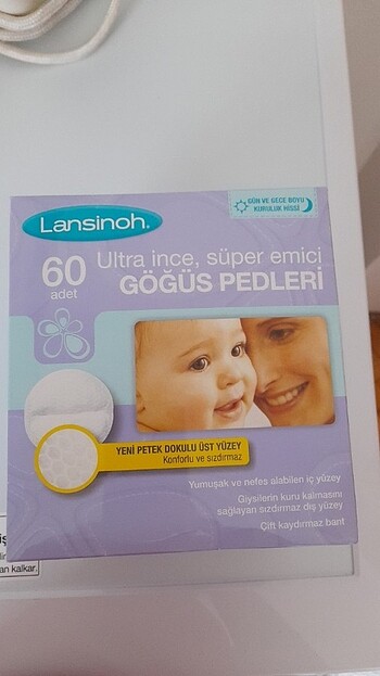 Lansinoh göğüs pedleri 
