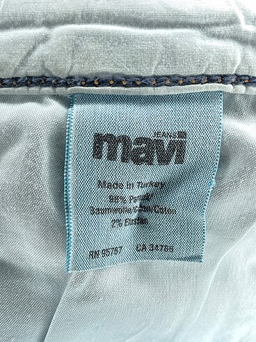 27 Beden mavi Renk Mavi Jeans Jean / Kot %70 İndirimli.