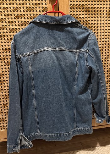 DEFACTO JEANS Mavi Kadın Denim Ceket - Görsel 3