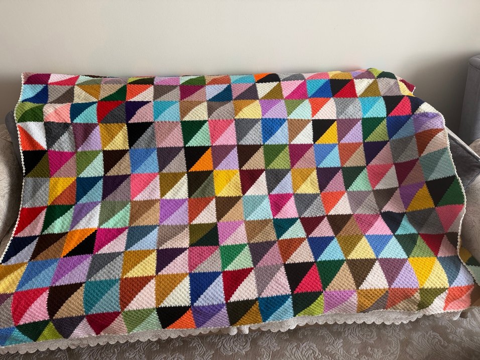 El Örgüsü Battaniye - Görsel 3