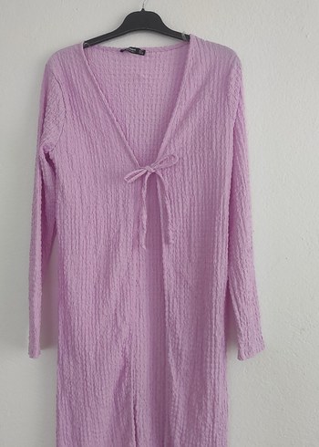 bürümcük bağlamalı Kimono Hırka