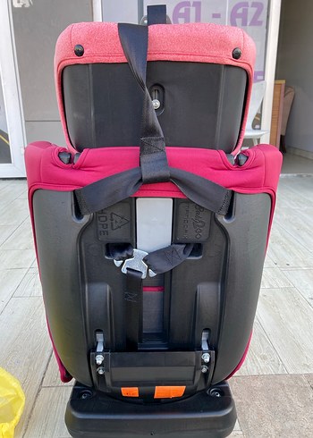 Pembe Çocuk Araba Koltuğu isofixli - Görsel 6