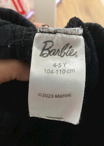 Kız Çocuk Siyah Barbie Baskılı Sweatshirt - Görsel 3