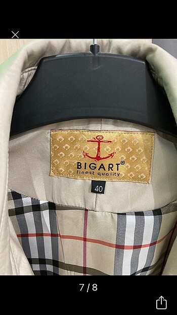 Trençkot Kadın - Görsel 7