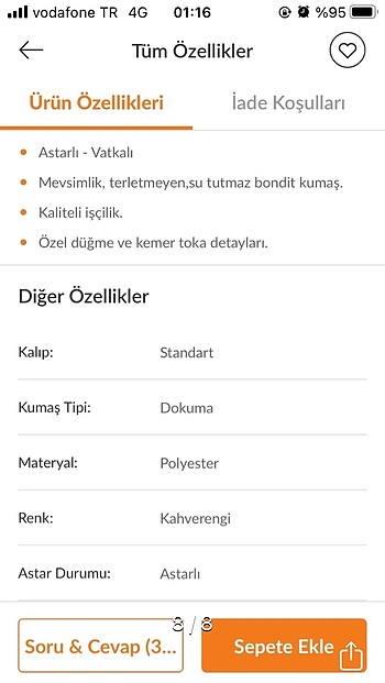 Trençkot Kadın - Görsel 8