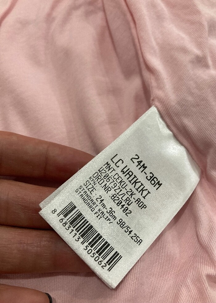 Kız çocuk trençkot 24/36 ay - Görsel 5