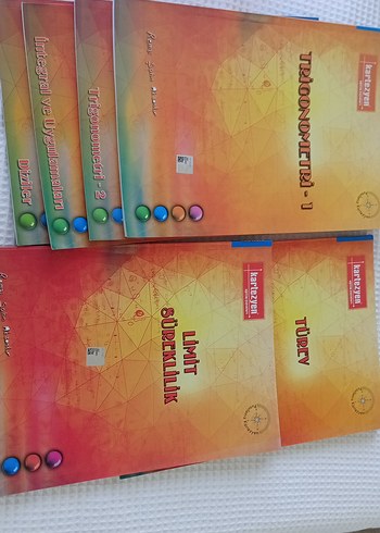 Kartezyen Matematik Sınav Hazırlık Kitapları Seti