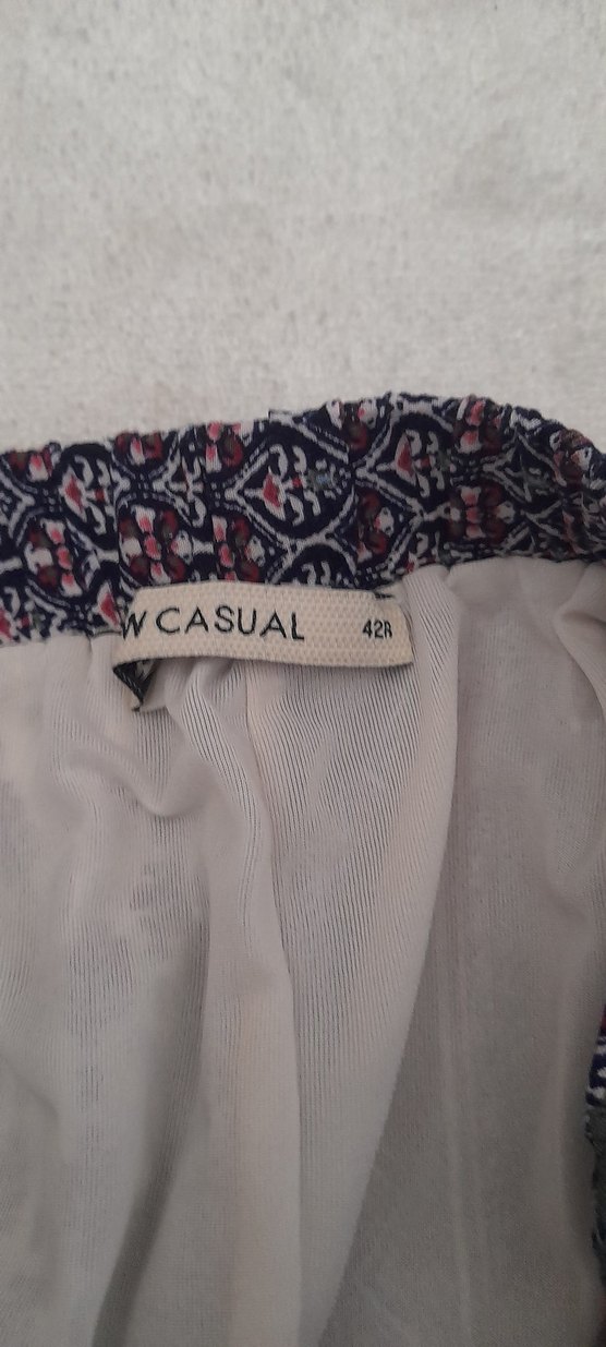 Bohem Çok Renkli Uzun Kadın Etek - Görsel 3