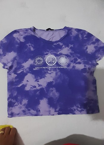 lc waikiki kadın Kısa Kollu Crop Tişört - Görsel 4