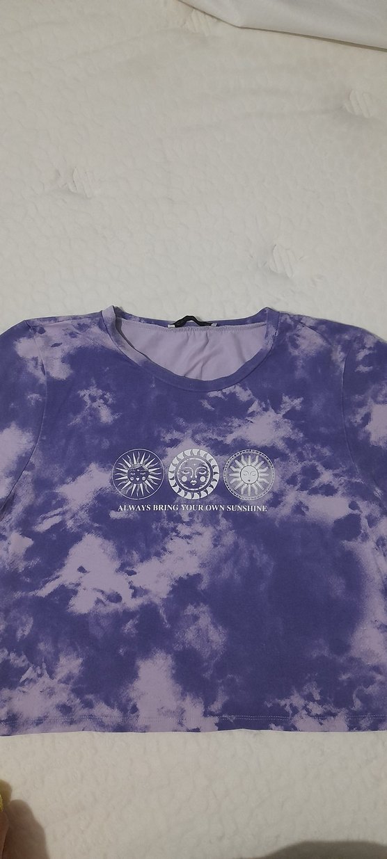 lc waikiki kadın Kısa Kollu Crop Tişört - Görsel 3