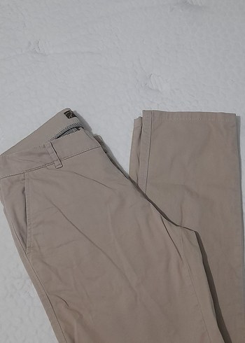 Bej Regular Fit gabardin kumaş Erkek Pantolon - Görsel 2