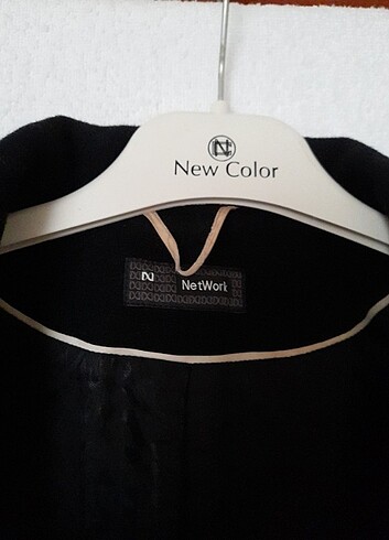 Network kadın kaşe kaban - Görsel 10