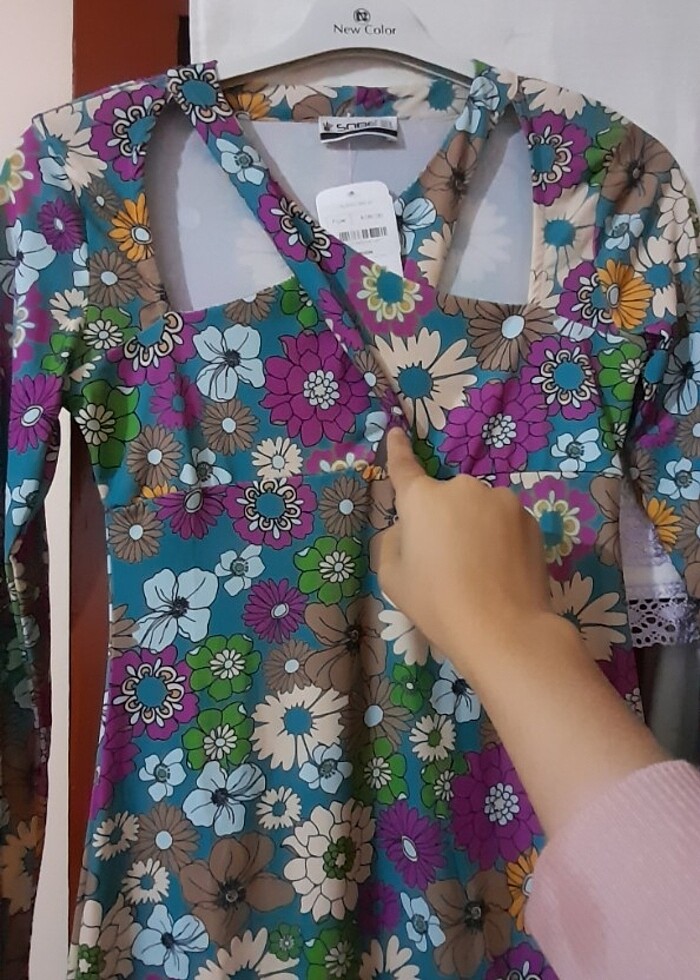 Bayan yazlık elbise  - Görsel 2