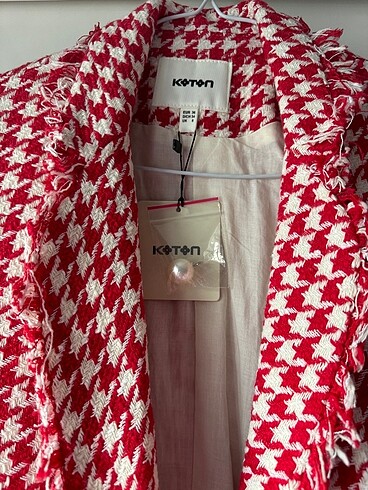 Koton tüvit blazer ceket