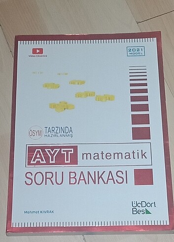 Ayt Matematik Üç Dört Beş Yayınları Soru bankası 