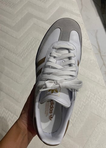 Adidas Adidas samba beyaz kahve altın