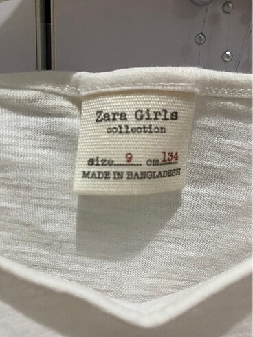 Zara Kız çocuk bluz