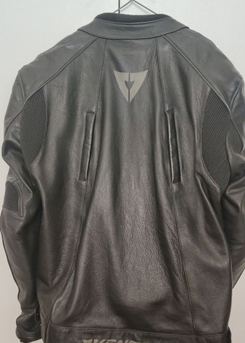 Siyah Deri Biker Ceket - Görsel 4