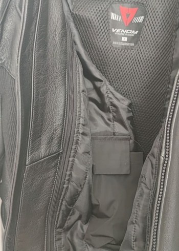 Siyah Deri Biker Ceket - Görsel 3