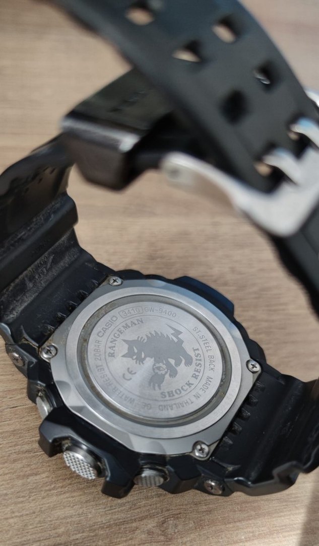 Casio G-Shock Rangeman Erkek Kol Saati Siyah - Görsel 4