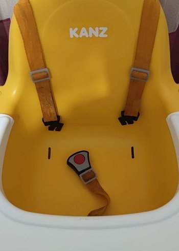 KANZ Sarı Bebek Mama Sandalyesi - Görsel 2