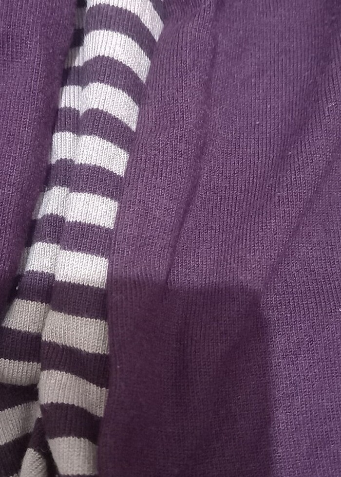 Uzun kollu triko kazak - Görsel 4