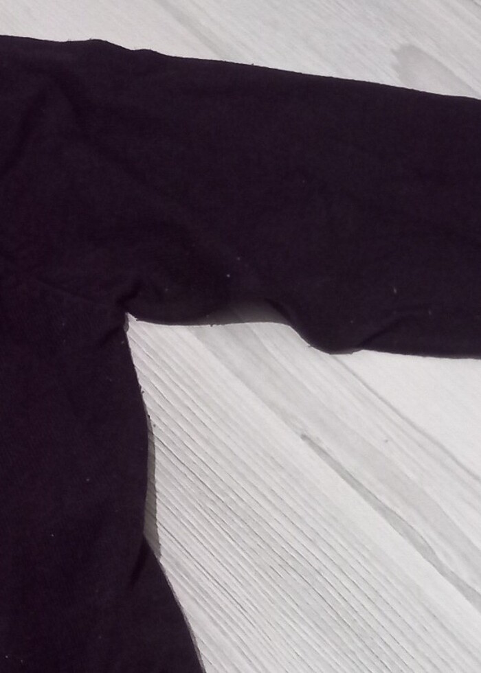 Uzun kollu triko kazak - Görsel 5