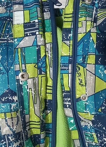 Renkli çocuk montu - Görsel 8