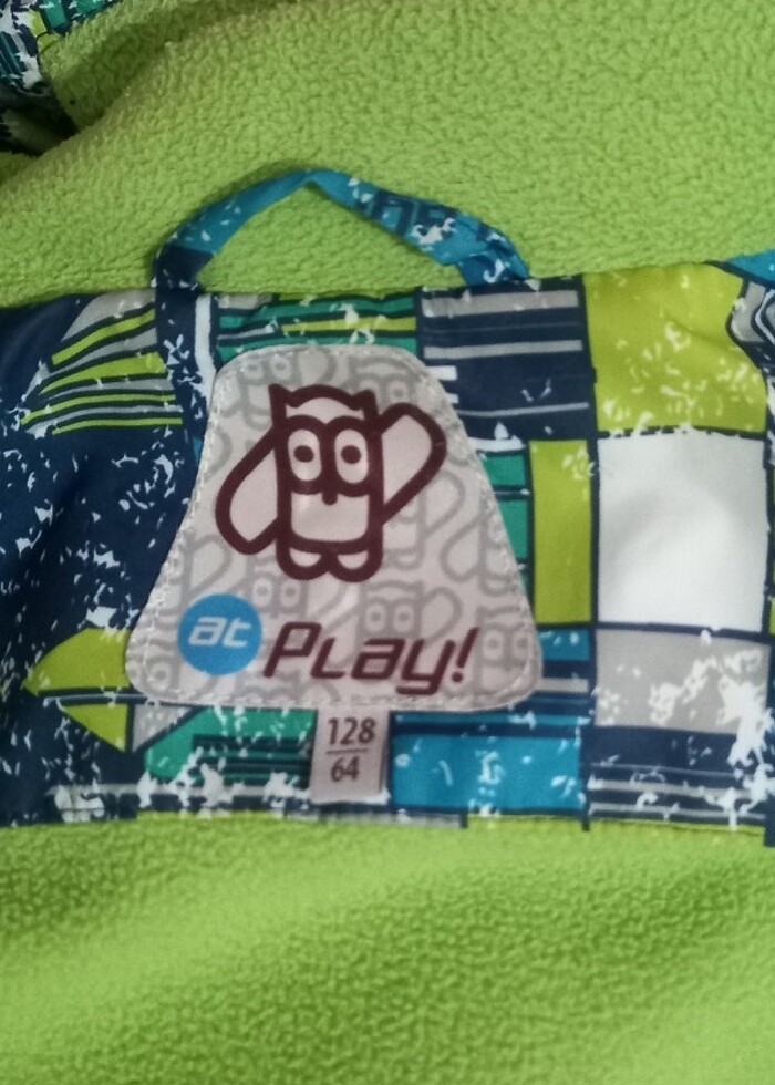 Renkli çocuk montu - Görsel 3