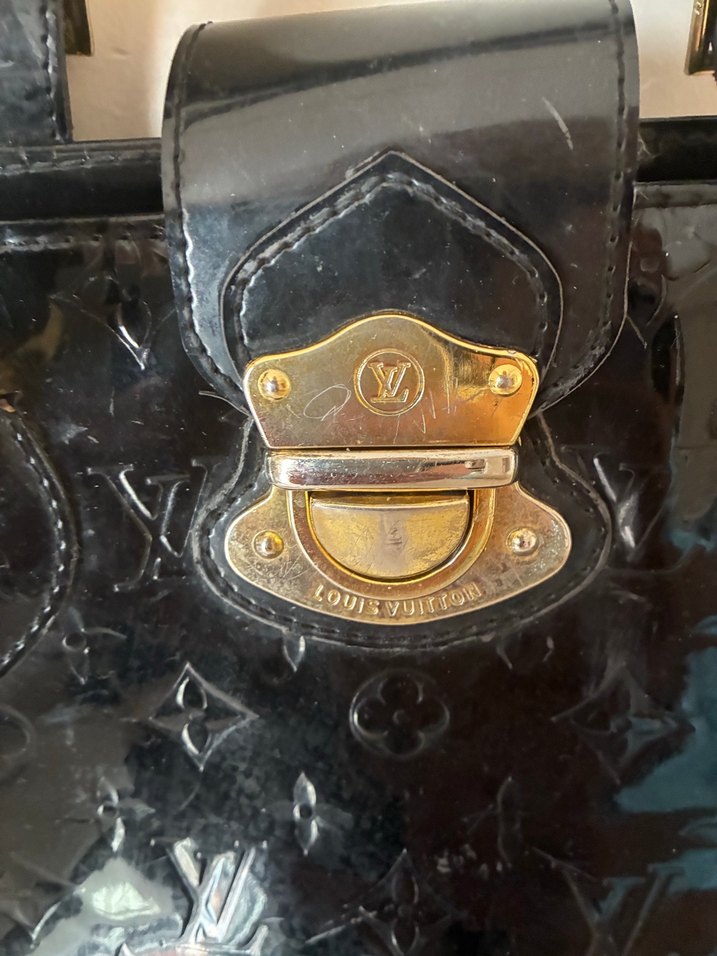 Klasik Siyah Deri Kadın Çanta - Görsel 2