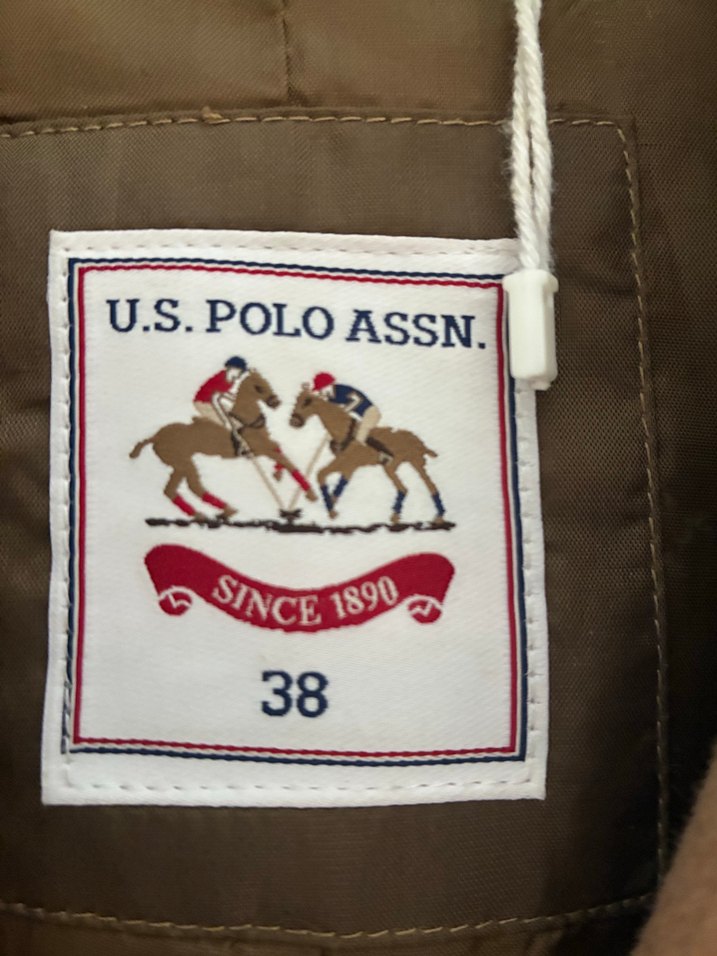 Bej Düğmeli Midi Kadın Klasik Kaban - Görsel 5